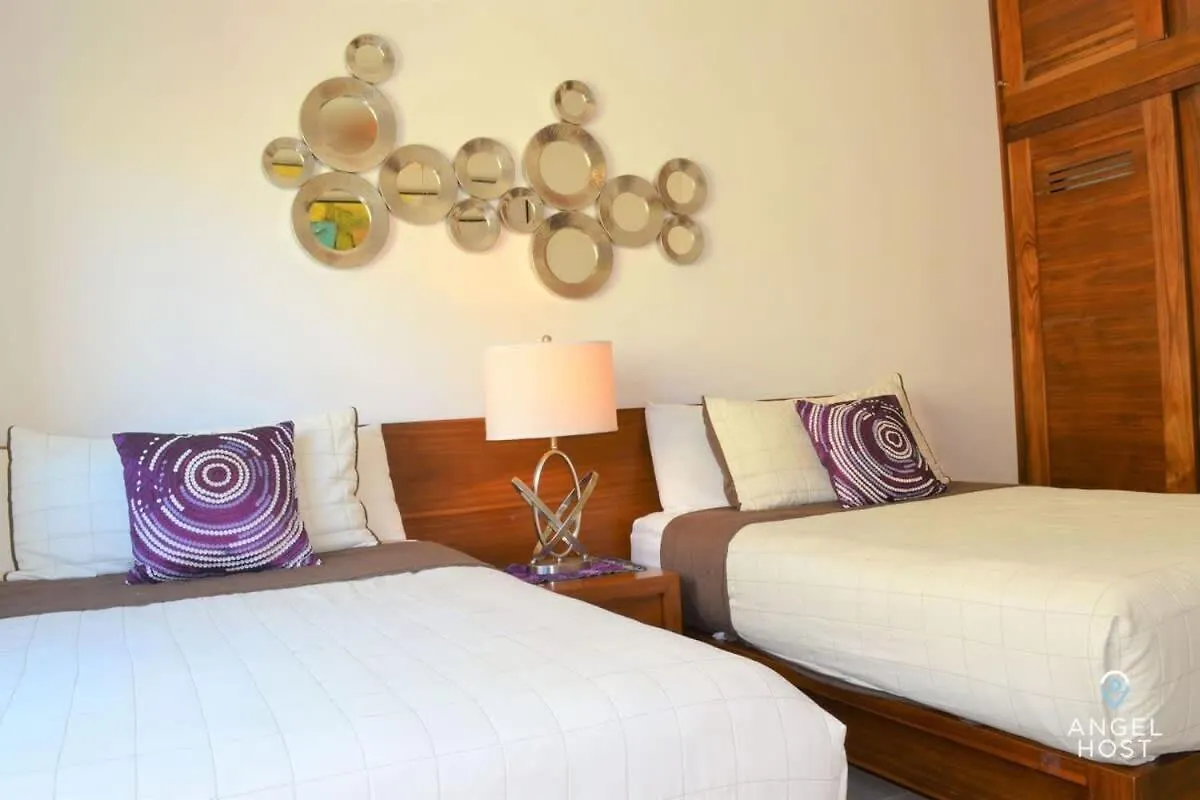 Spacious Ph Private Spa Tub Bbq 3 Mins To Beach Playa del Carmen 0*,
