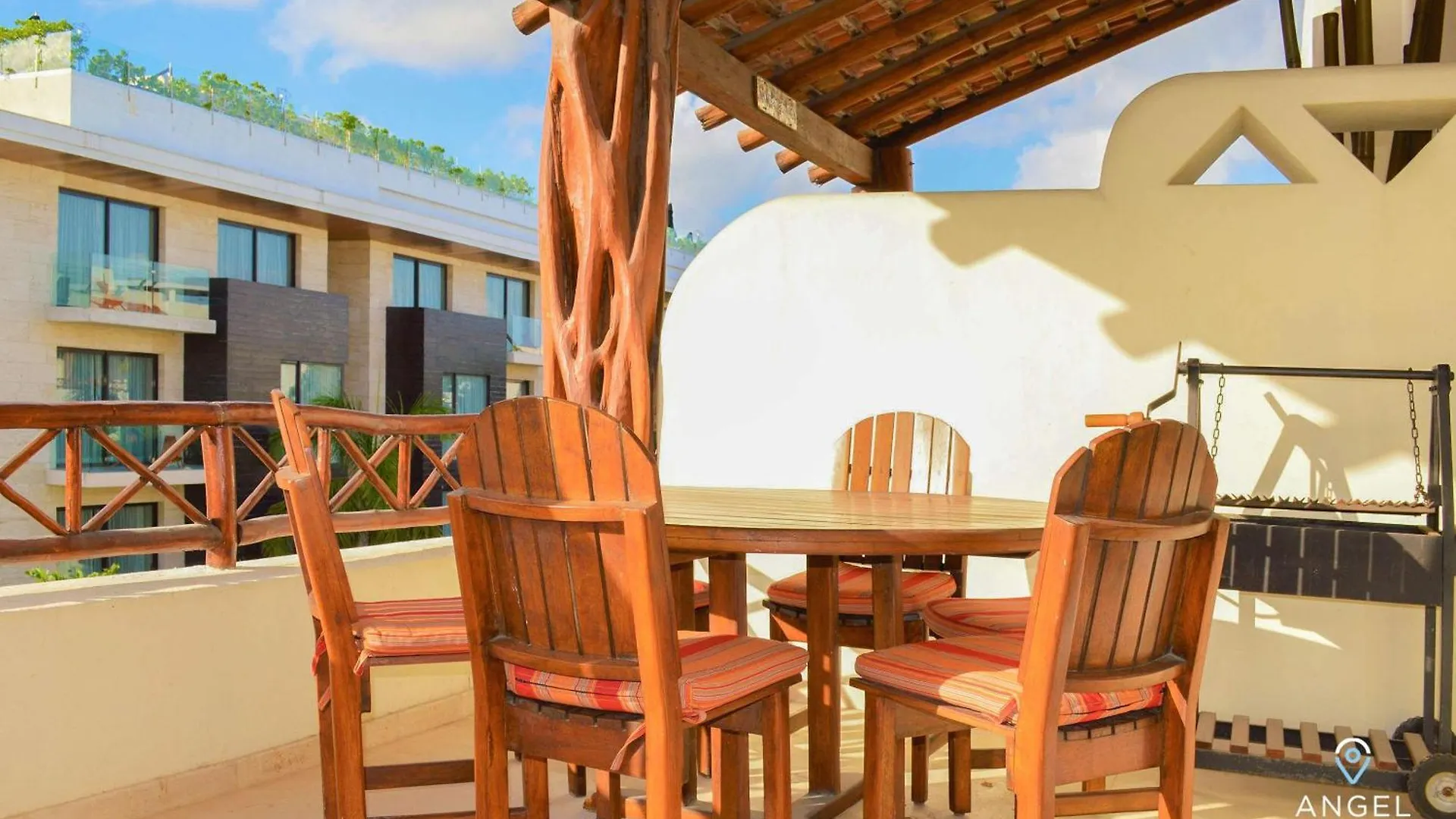Spacious Ph Private Spa Tub Bbq 3 Mins To Beach Playa del Carmen Mexico