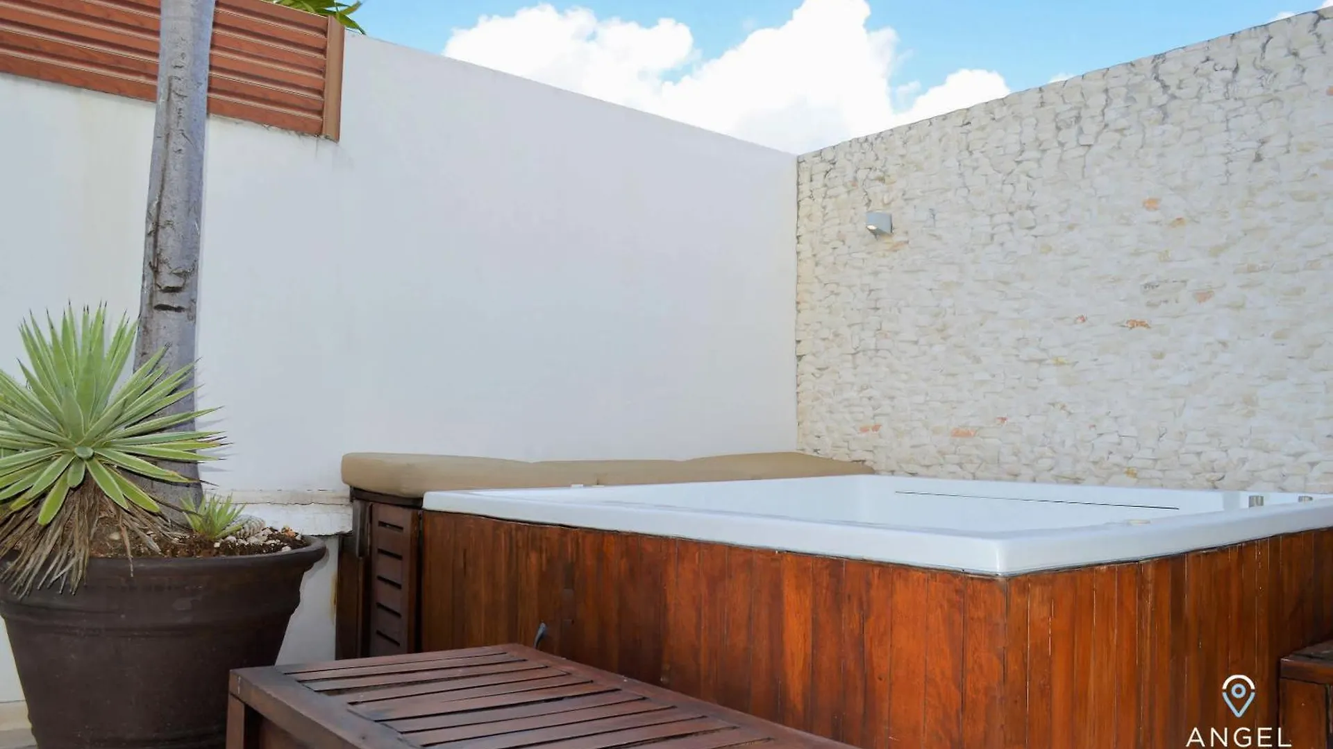 Spacious Ph Private Spa Tub Bbq 3 Mins To Beach Playa del Carmen 0*,
